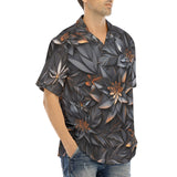 Hawaiian Shirt Gothic Floral and Leaves Ornament