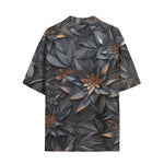 Hawaiian Shirt Gothic Floral and Leaves Ornament