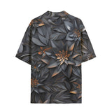 Hawaiian Shirt Gothic Floral and Leaves Ornament