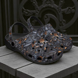 Classic Clogs Gothic Floral and Leaves Ornament