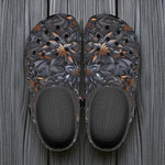 Classic Clogs Gothic Floral and Leaves Ornament
