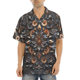 Hawaiian Shirt Gothic Floral Ornament