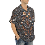 Hawaiian Shirt Gothic Floral Ornament