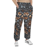 Men's Sweatpants Gothic Floral Ornament
