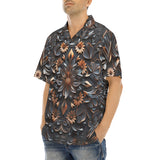 Hawaiian Shirt Gothic Floral Ornament