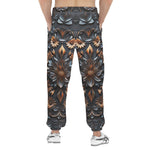 Men's Sweatpants Gothic Floral Ornament