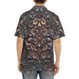 Hawaiian Shirt Gothic Floral Ornament