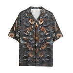 Hawaiian Shirt Gothic Floral Ornament