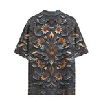 Hawaiian Shirt Gothic Floral Ornament