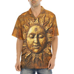 Hawaiian Shirt Ancient Golden Sun Rays