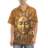 Hawaiian Shirt Ancient Golden Sun Rays