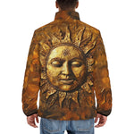 Down-Padded Puffer Jacket Ancient Golden Sun Rays