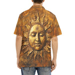 Hawaiian Shirt Ancient Golden Sun Rays