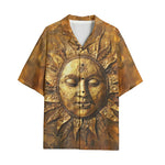 Hawaiian Shirt Ancient Golden Sun Rays