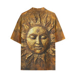 Hawaiian Shirt Ancient Golden Sun Rays