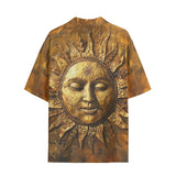Hawaiian Shirt Ancient Golden Sun Rays