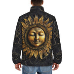 Down-Padded Puffer Jacket Ancient Sun Metal Art