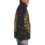 Down-Padded Puffer Jacket Ancient Sun Metal Art