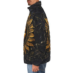 Down-Padded Puffer Jacket Ancient Sun Metal Art