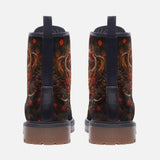 Leather Boots Fantasy Demon Symbolizing Chaos and Destruction