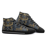 High-Top Canvas Shoes Thai Art Style