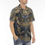 Men's Polo Shirt Thai Art Style