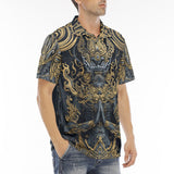 Men's Polo Shirt Thai Art Style