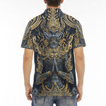 Men's Polo Shirt Thai Art Style