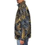 Down-Padded Puffer Jacket Thai Art Style