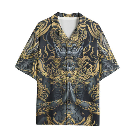 Hawaiian Shirt Thai Art Style