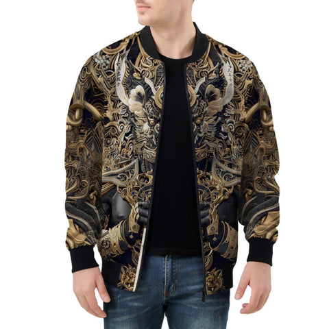 Bomber Jacket Thai Art Style