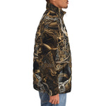Down-Padded Puffer Jacket Thai Art Style