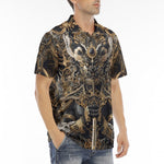 Men's Polo Shirt Thai Art Style