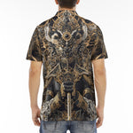 Men's Polo Shirt Thai Art Style