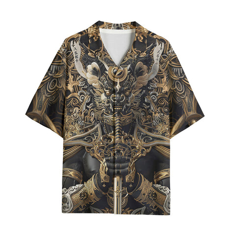 Hawaiian Shirt Thai Art Style