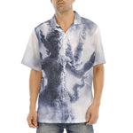 Hawaiian Shirt Thai Demon Surrounded by Clouds and Mist