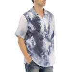 Hawaiian Shirt Thai Demon Surrounded by Clouds and Mist