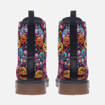 Leather Boots Colorful Cartoon Monsters