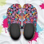 Classic Clogs Colorful Cartoon Monsters