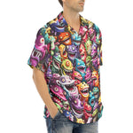Hawaiian Shirt Colorful Cartoon Monsters