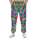 Men's Sweatpants Colorful Floral Pattern