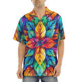 Hawaiian Shirt Colorful Floral Pattern