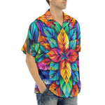 Hawaiian Shirt Colorful Floral Pattern