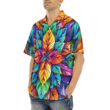 Hawaiian Shirt Colorful Floral Pattern