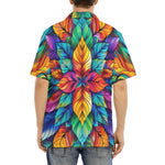 Hawaiian Shirt Colorful Floral Pattern