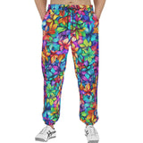 Men's Sweatpants Colorful Leaves