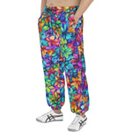 Men's Sweatpants Colorful Leaves