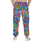Men's Sweatpants Colorful Leaves