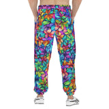 Men's Sweatpants Colorful Leaves