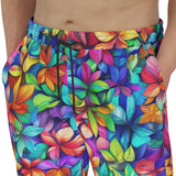 Men's Sweatpants Colorful Leaves